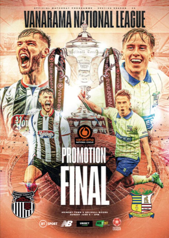 2022 NATIONAL LEAGUE PLAY-OFF FINAL - GRIMSBY v SOLIHULL MOORS